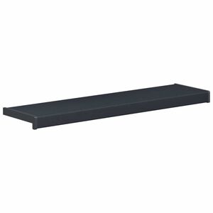vidaXL Okenski nadstre&scaron;ek Antracit z lesnim vzorcem 80 x 20 x 4,5 cm