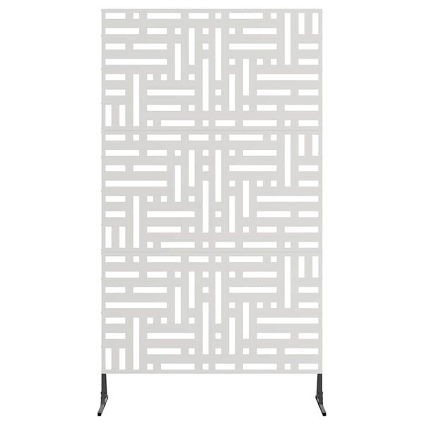 vidaXL Zaslonska za&scaron;čita Siva 100 x 50 x 180 cm Jeklo