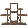 vidaXL Stojalo za rastline 110x25x96 cm trden les jelke