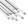 vidaXL Vezalke za kabel 12 kos 7,9 x 700 mm Srebrna