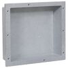 vidaXL Ni&scaron;a za tu&scaron; kabino mat siva 41x36x10 cm