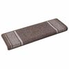 vidaXL Samolepilni stopni&scaron;čni tepihi 15 kos 65 x 21 x 4 cm Non-Slip