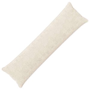 vidaXL Prevleka za blazino HOUTEN Bela 40 x 145 cm Umrli Zajčji Krzno