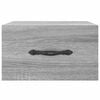 vidaXL Stenska nočna omarica siva sonoma 35x35x20 cm