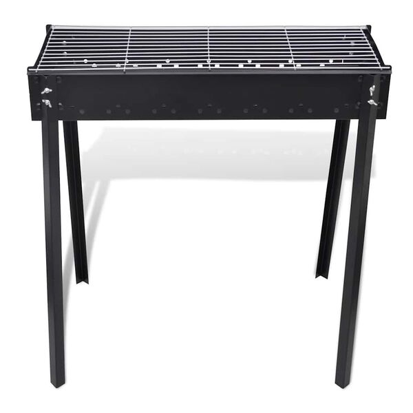 Pravokotni žar na oglje velikosti 75 x 28 cm