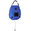 vidaXL Kamping vreča za prhanje modra 20 L PVC