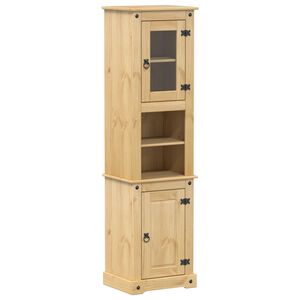 vidaXL Kopalni&scaron;ka omarica Corona 50x40x185 cm trdna borovina