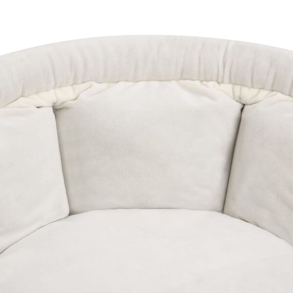 vidaXL Pasja postelja 50x50x22 cm siva