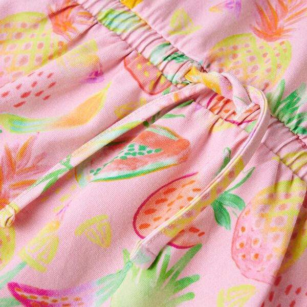 Otroška obleka nežno roza 128