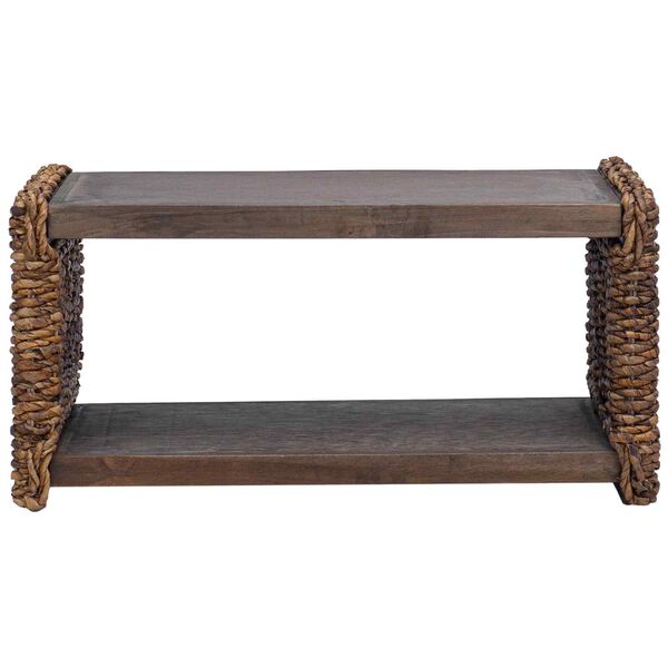 vidaXL Stranska miza Naravna 44.5 x 45 x 45 cm Masivni mahagonijev les