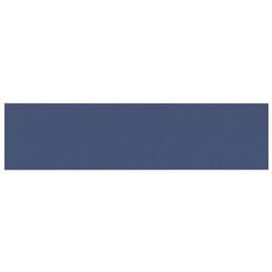 vidaXL Stenska glavna postelja 12 kos 60 x 15 cm Modra blago