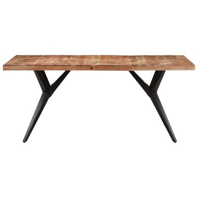 vidaXL Jedilna miza 160x80x76 cm trden akacijev les