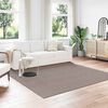 vidaXL Preproge za povr&scaron;ine Kvadrat LUGO Taupe 240 x 240 cm Poliester