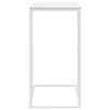 vidaXL Stranska mizica bela 40x30x59 cm konstruiran les