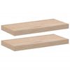 vidaXL Viseče police 2 kosa 50x23,5x4 cm inženirski les
