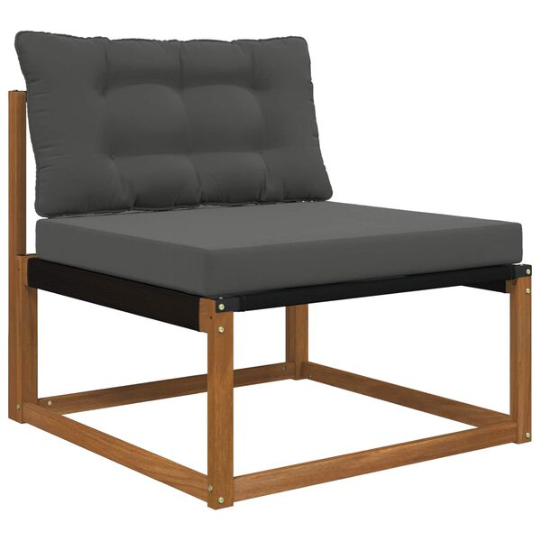 vidaXL Zunanja blazina za kavč 2 pcs Antracit Poliester