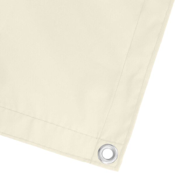 vidaXL Balconska mreža krema 110 x 300 cm Oxford tkanina