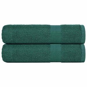 vidaXL Brisače za tu&scaron;iranje FROGN 2 kosa zelene 70x140 cm 360 g/m&sup2;