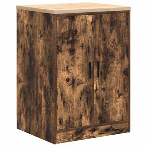 vidaXL Garažna omara za shranjevanje 60x51x85 cm trdna borovina