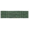 vidaXL Balkonsko platno s temno zelenim listjem 600x150 cm