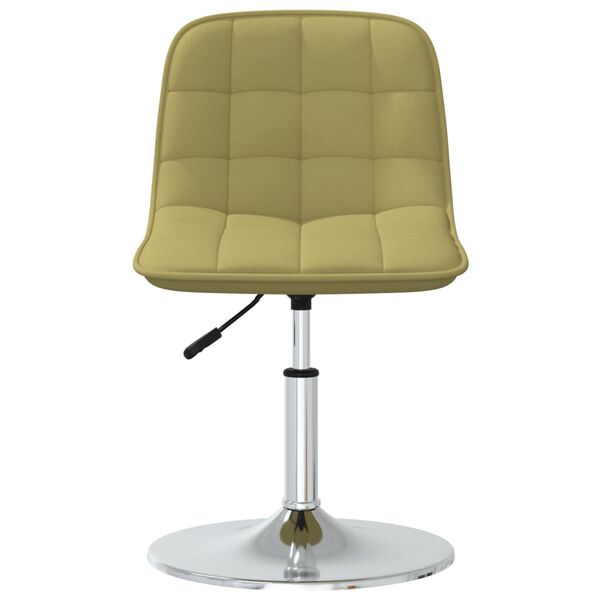 vidaXL Barski stolček zeleno blago