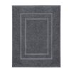 430243 Kleine Wolke Bath Mat "Plaza" 60x80cm Dark Grey