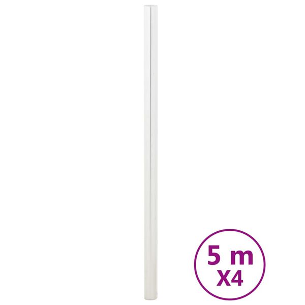 vidaXL Nalepke za pohi&scaron;tvo samolepilne prozorna 90x500 cm PVC