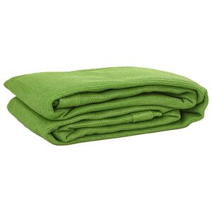 vidaXL Preproga za &scaron;otor svetlo zelena 200x200 cm HDPE
