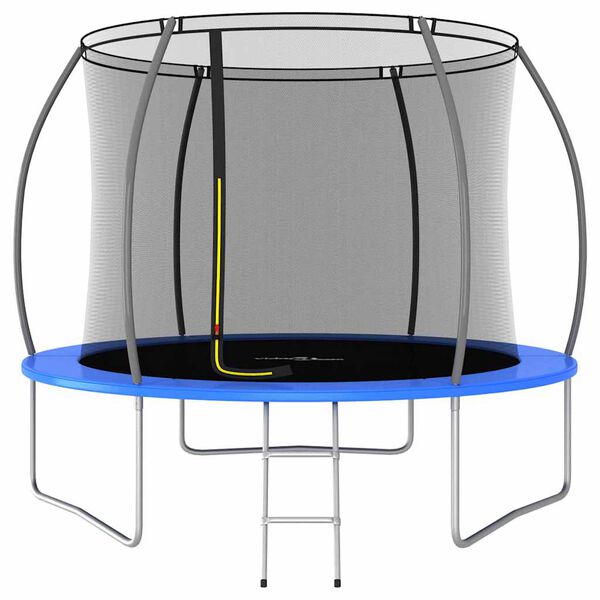 vidaXL Trampolin komplet okrogel 305x76 cm 150 kg