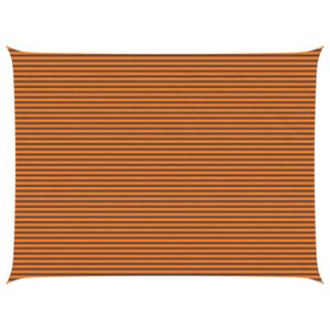 vidaXL Sončno platno Oranžna in Rjava 8 x 6 m 100% poliester Oxford