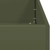 vidaXL Sadilnik Olive Green 80x40x80 cm Hladno valjano jeklo