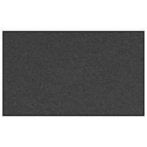 vidaXL Doormat Antracitna in črna 90 x 150 cm 100% poliamid