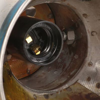 vidaXL Industrijska stenska svetilka večbarvna 65x25 cm E27
