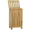 vidaXL Ko&scaron; za perilo 35x25x60 cm trdna tikovina
