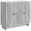 vidaXL Strani &scaron;al Siva Sonoma 89 x 34,5 x 80 cm Inženirski les