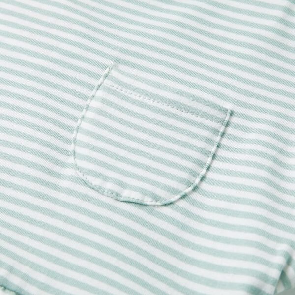 Otroška obleka z rokavi z volančki mint 116