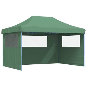 vidaXL Zabavni &scaron;otor 292 x 440 x 315 cm Zelena Oxford tkanina