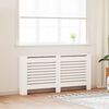 vidaXL Pokrov za radiator bel 172x19x81,5 cm MDF