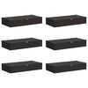 vidaXL Shranjevalna &scaron;katla 6 pcs Antracit 100 x 50 x 18 cm