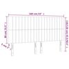vidaXL Vzglavje postelje temno zeleno 160x5x118/128 cm žametno
