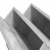vidaXL Regal za revije Betonsko siva 90 x 53 x 28,5 cm Konstruiran les