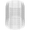 vidaXL Visoka greda gabion pocinkano železo 200x100x100 cm