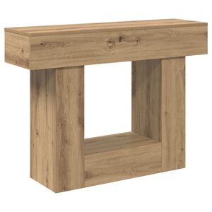 vidaXL Obrtni Hrast 101 x 30 x 74 cm