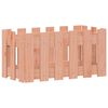vidaXL Vrtno korito z ograjico 60x30x30 cm trden les douglas