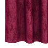 vidaXL Velvete zavese z zavesami 2 pcs vinsko rdeča 175 x 140 cm Žamet