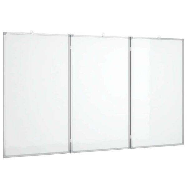 vidaXL Magnetna tabla zložljiva 120x80x1,7 cm aluminij