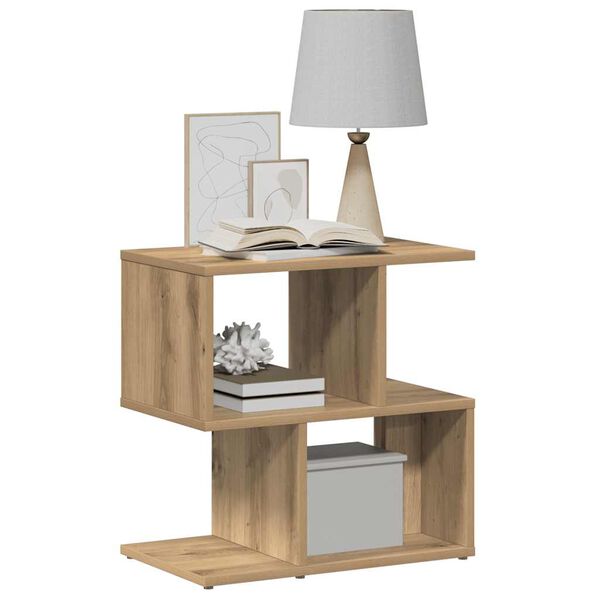 vidaXL Nočna omarica 2 kosa artisan hrast 50x30x51,5 cm inženirski les