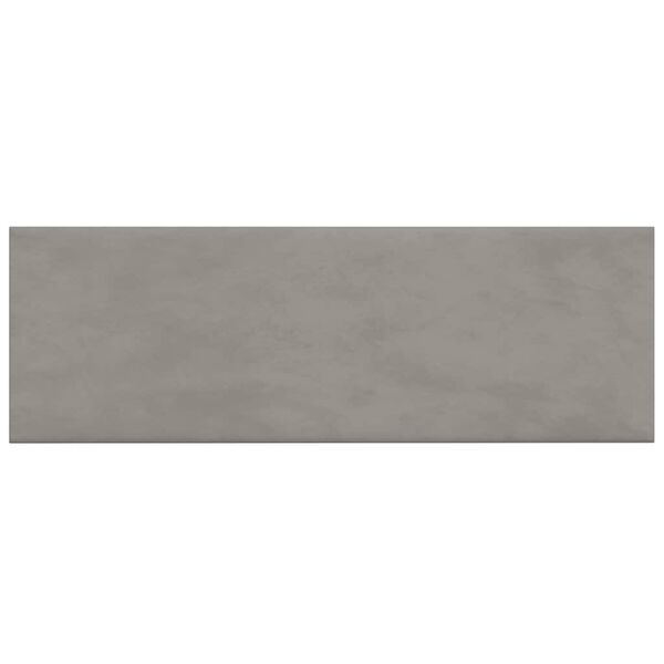 vidaXL Stenski paneli 12 kosov svetlo sivi 90x30 cm žamet 3,24 m&sup2;