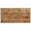 vidaXL Jedilna miza 110x55x75 cm trden mangov les