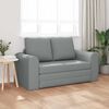 vidaXL Sofa postelja 60cm Svetlo siva blago